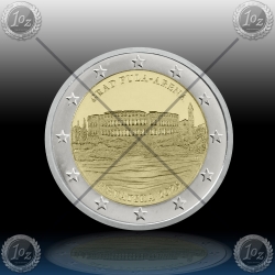 2 EVRO HRVAŠKA 2025 (PULA) UNC